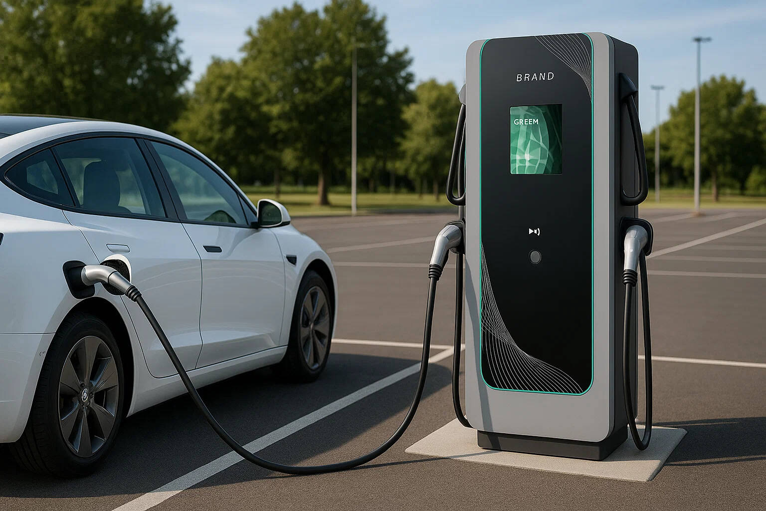 Compact EV Charger: Powerful, Reliable, and Space-Saving