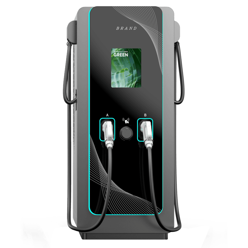 CSD-R2T 60kW/120kW DC + 22kW AC EV Charger | 3-Gun Fast Charging Station with CCS/CHAdeMO/Type 2
